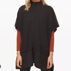 Lululemon Call Me Cozy Wrap - Heathered Black (brownish grey)